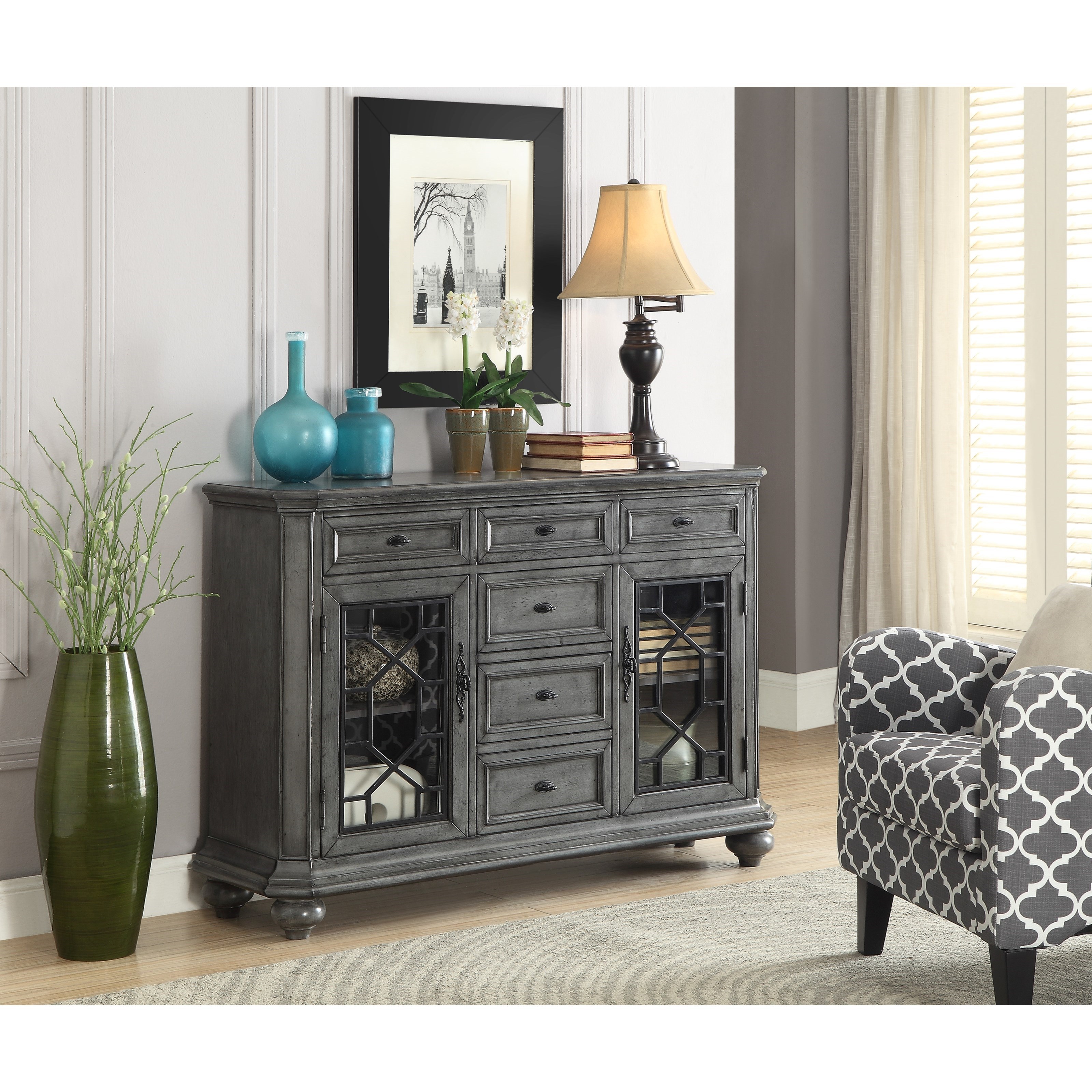 Coast to Coast Imports Coast to Coast Accents Two Door Six Drawer